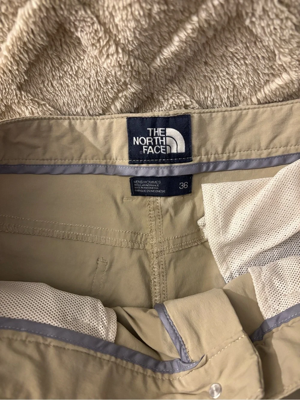 The North Face Men's Light Tan Performance pants